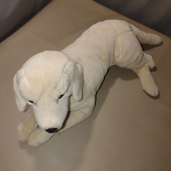 Mary Meyer Bravo Cream Labrador Retriever Plush Dog 1996 Stuffed Animal 24 Inch - Picture 9 of 10